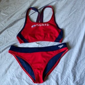 Lifeguard bikini size M top size L bottoms